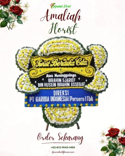 Papan Bunga Duka di Gajahrejo